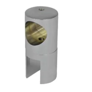 CDA tugitoru ühendus klaas/toru kinnine lõpetus toon satiin