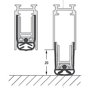 DEV DSD1530 lävepakutihend 1084mm
