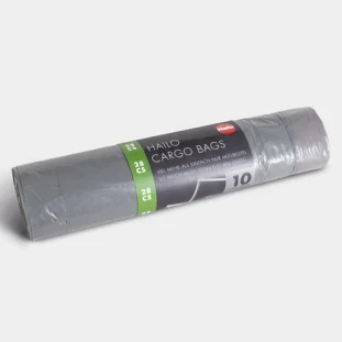 HAILO prügikotid 28L, 1 rull 10 kotti, hall