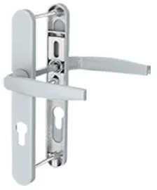 Medos välisukse link Viktory t.pruun 8019 stift 128mm 71-86 mm