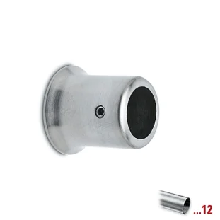 GF tugitoru MOD515 kinnitus sein toru 90° Ø 19 mm torule toon matt kroom