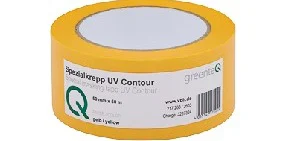 greenteQ Maalriteip UV Contour 48mmx50m kollane