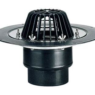 HL lamekatusekaev DN125mm, surverõngaga ühendusega - HL62/2